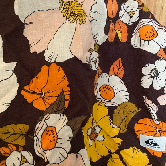 Quicksilver Floral Crop tank top NEW WITH TAG size XS - Picture 4 of 5